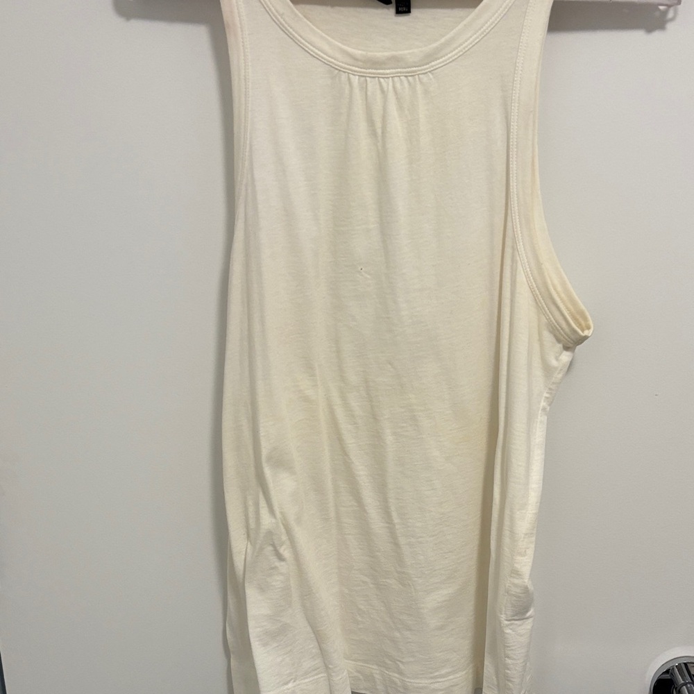Theory Cut Away Sleeveless Top Size S